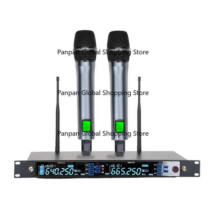 ワイヤレスマイクシステム、2チャンネル、2x100 UHF、 - Shure Mic Sm58 のレビューと価格