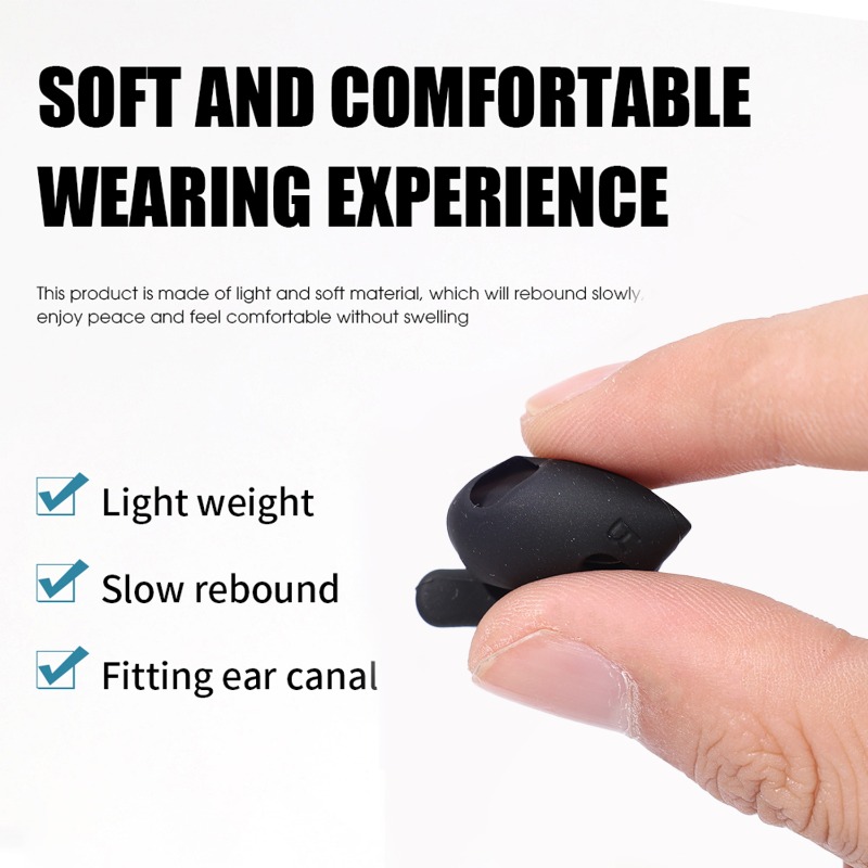 1-10ペア 交換用シリコン製スポーツイヤーフック ウィング - Silicone Ear Tip Replacement のレビューと価格